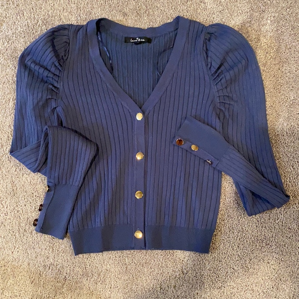 Knit cardigan